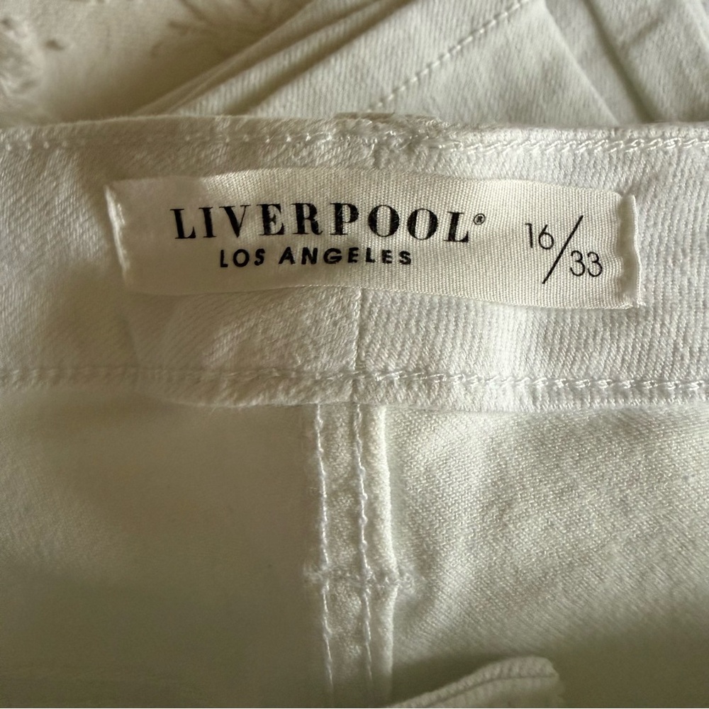 Liverpool Women's ‘Abby’ Bright White Skinny Stretch Jeans - Size 16 - New - Picture 4 of 7
